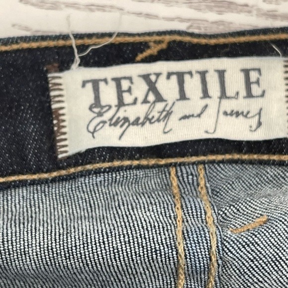 Women's Textile Elizabeth And James Size 27 Tucker Skinny Denim Jeans - Picture 9 of 12